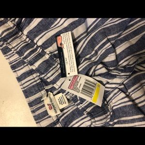 Vineyard Vines fabric canvas striped pants